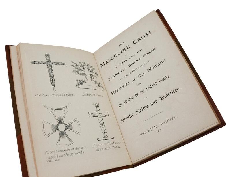 Phallicism Series ~ HARGRAVE JENNINGS ~ First Editions ~ 1889-1891 Rosicrucians - 10