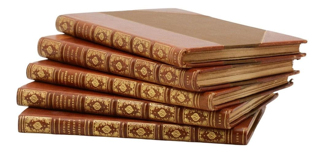 Phallicism Series ~ HARGRAVE JENNINGS ~ First Editions ~ 1889-1891 Rosicrucians - 4