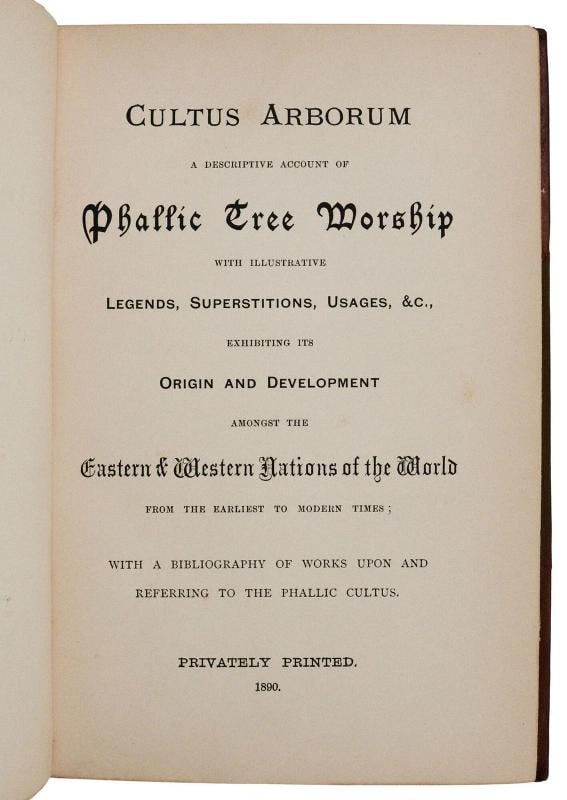 Phallicism Series ~ HARGRAVE JENNINGS ~ First Editions ~ 1889-1891 Rosicrucians - 7