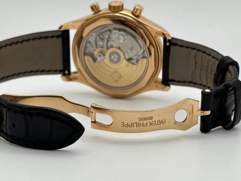 Patek Philippe Annual Calendar Chronograph 5960R-010 18K Rose Gold Box Paper - 10