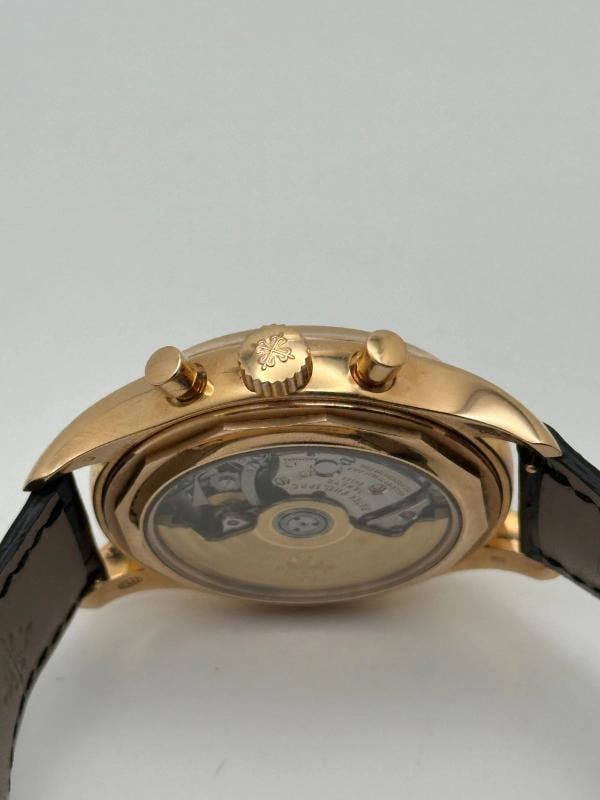Patek Philippe Annual Calendar Chronograph 5960R-010 18K Rose Gold Box Paper - 11