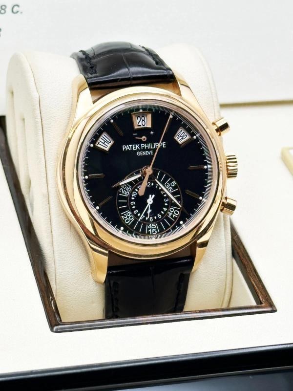 Patek Philippe Annual Calendar Chronograph 5960R-010 18K Rose Gold Box Paper - 2