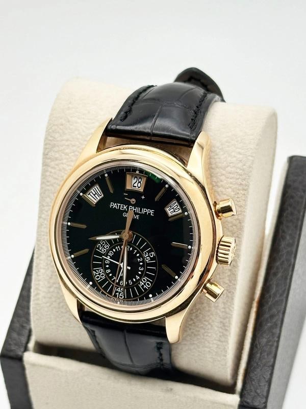Patek Philippe Annual Calendar Chronograph 5960R-010 18K Rose Gold Box Paper - 3