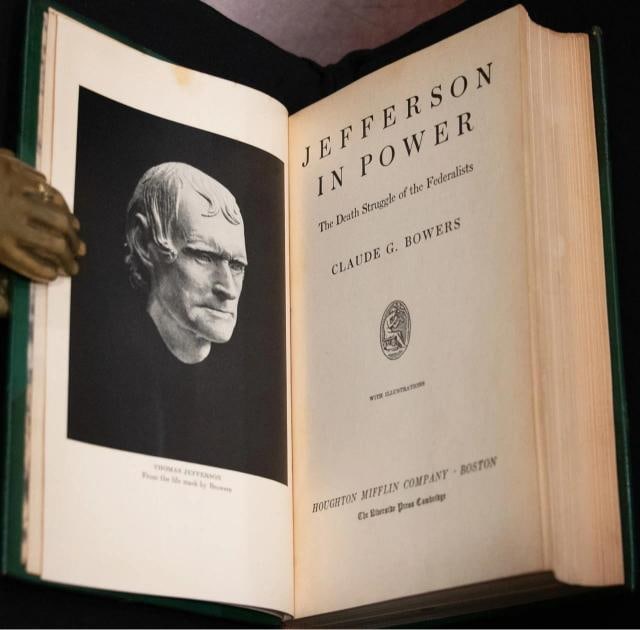 Claude G Bowers / Jefferson in Power Jefferson & Hamilton The Young Jefferson - 3