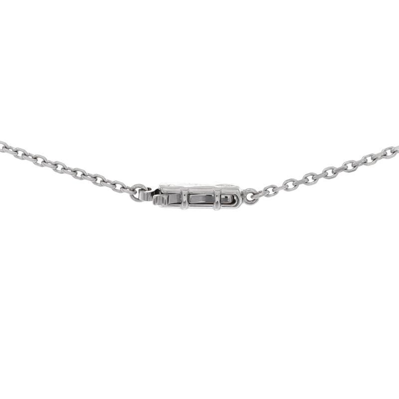 Cartier C Heart de Cartier Pendant Necklace 18K White Gold with Pave Diamonds - 3