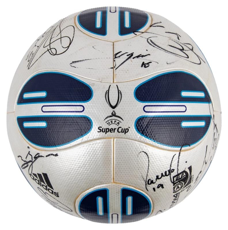 Lionel Messi 2009 FC Barcelona UEFA Champions Team Signed Soccer Ball JSA COA: Sport: Soccer,Player: Lionel Messi,Signed: Yes,Autograph Authentication: James Spence Authentication (JSA),Original/Reprint: Original,Product: Ball,Country of Origin: United States