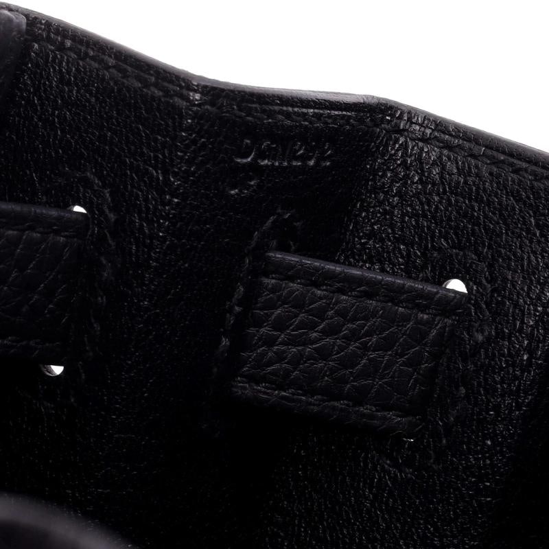 Hermes Kelly Handbag Black Togo with Gold Hardware 28 - 8