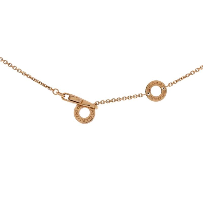 Bvlgari Divas' Dream Pendant Necklace 18K Rose Gold with Turquoise and Diamond - 3