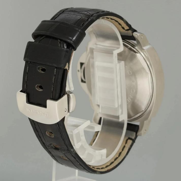 MINT Panerai Luminor Marina GMT PAM00048 Stainless Steel Black Dial 40mm Watch - 5