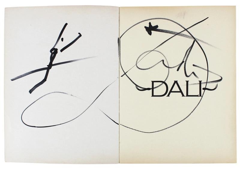 Salvador Dali Authentic Signed Dali First Printing Book w/ Sketch JSA #XX62427: Condition: New: A brand-new, unused, unopened, undamaged item (including handmade items). ,Autograph Authentication: JSA,Original/Reproduction: Original,PRODUCT_COA: JSA,PRODUCT_SIGNED_BY_NAME:
