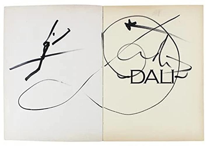 Salvador Dali Authentic Signed Dali First Printing Book w/ Sketch JSA #XX62427 - 7