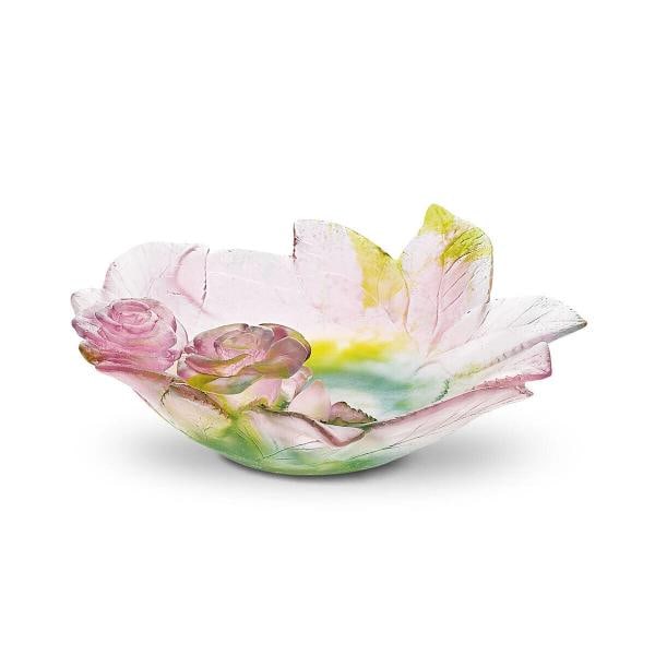 NEW DAUM CRYSTAL ROSES DECORATIVE DISH PINK #02571 BRAND NIB FRENCH: Condition: New: A brand-new, unused, unopened, undamaged item in its original packaging (where packaging is applicable). Packaging should be the same as what is found in a retail store, unless the ite