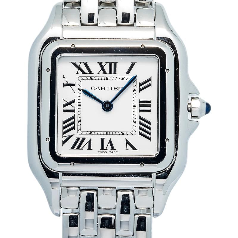 Cartier Panthere 4575 WSPW0016 Stainless Steel White Dial Quartz Men's 31mm - 2
