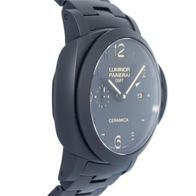 Panerai Luminor PAM00438 Matte Black Ceramic Black Dial Auto Men 's 44 mm Watch - 3