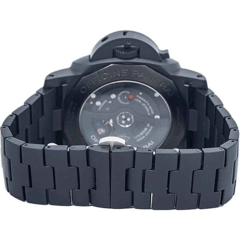 Panerai Luminor PAM00438 Matte Black Ceramic Black Dial Auto Men 's 44 mm Watch - 4