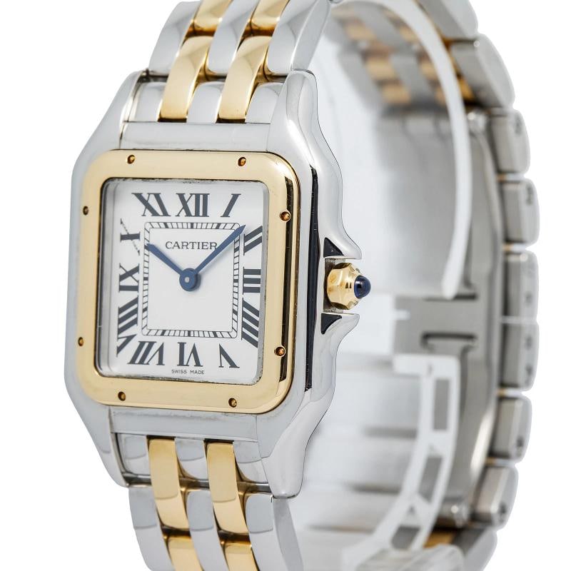 Cartier Panthere W2PN0007 Midsize w/Card 18k YG Two Tone Quartz Watch 29mm - 2