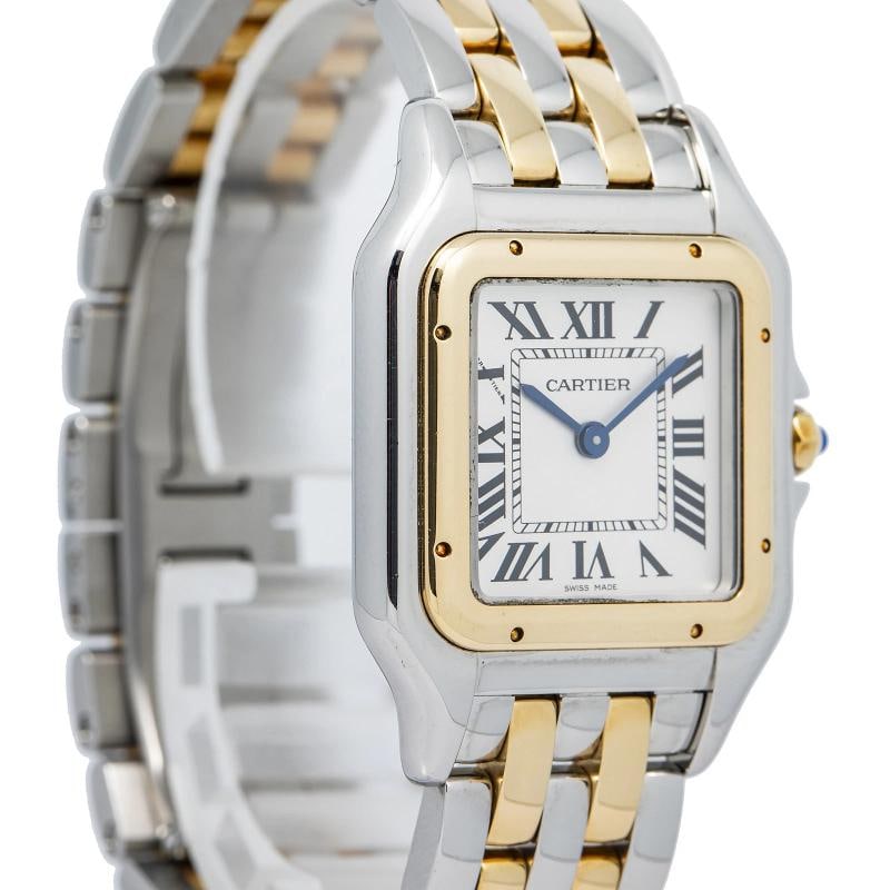 Cartier Panthere W2PN0007 Midsize w/Card 18k YG Two Tone Quartz Watch 29mm - 3