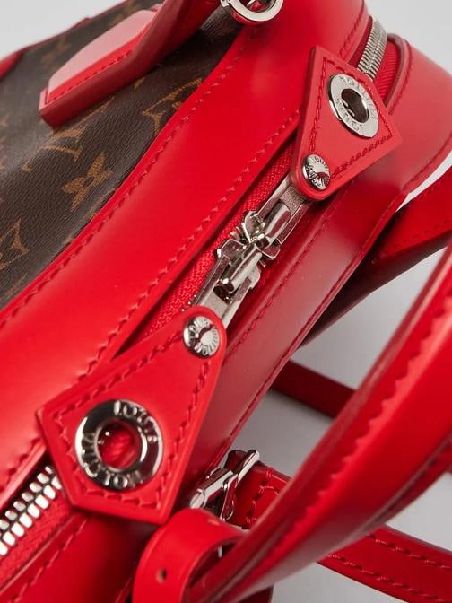 Louis Vuitton Coquelicot Monogram Canvas Dora PM Bag - 10