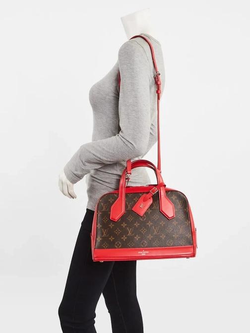 Louis Vuitton Coquelicot Monogram Canvas Dora PM Bag - 2