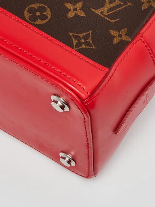 Louis Vuitton Coquelicot Monogram Canvas Dora PM Bag - 4
