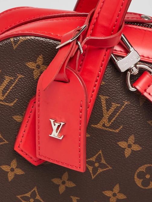 Louis Vuitton Coquelicot Monogram Canvas Dora PM Bag - 7