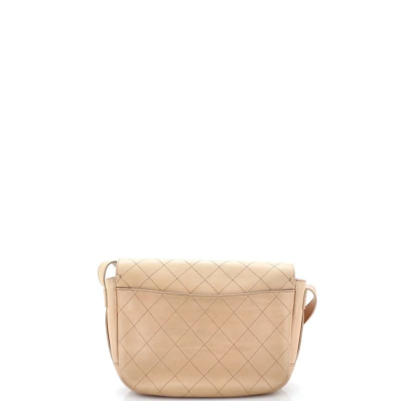 Chanel CC Messenger Bag Quilted Calfskin Medium - 3
