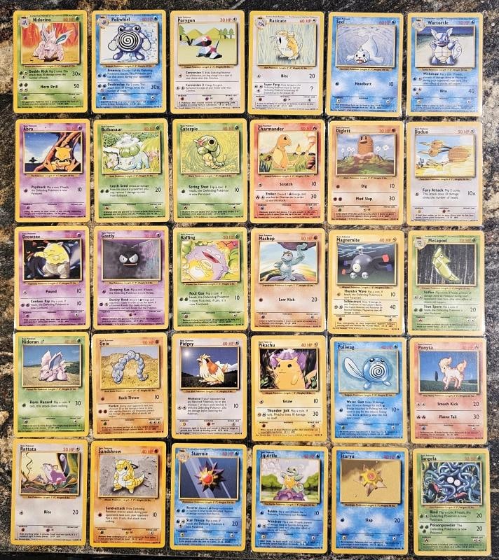 Pokemon 100% Complete Master Base Set 102/102 WOTC 1999 Unlimited - 5
