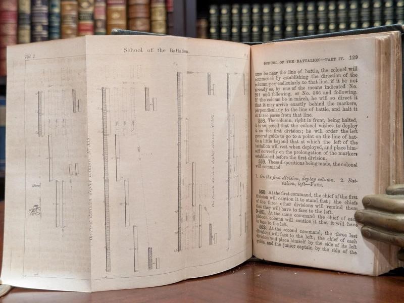 Brig.-Gen Silas Casey / Rare 1862 Infantry Tactics Civil War Soldier Manual - 15