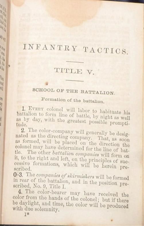 Brig.-Gen Silas Casey / Rare 1862 Infantry Tactics Civil War Soldier Manual - 16