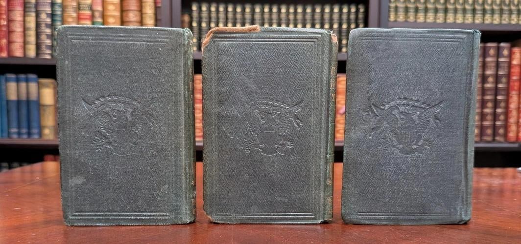 Brig.-Gen Silas Casey / Rare 1862 Infantry Tactics Civil War Soldier Manual - 2