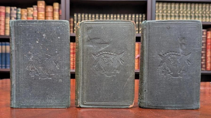 Brig.-Gen Silas Casey / Rare 1862 Infantry Tactics Civil War Soldier Manual - 3