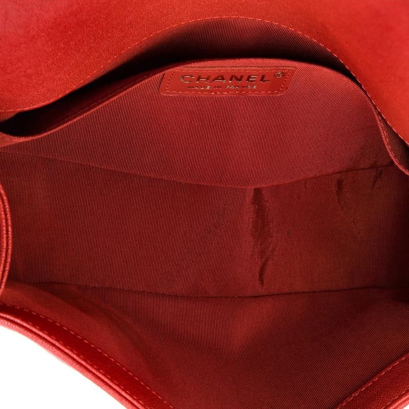 Chanel Boy Flap Bag Quilted Caviar Old Medium - 5