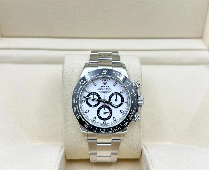 2023 Rolex Daytona PANDA 116500LN 40mm White Dial Ceramic Bezel Steel Box Paper - 2