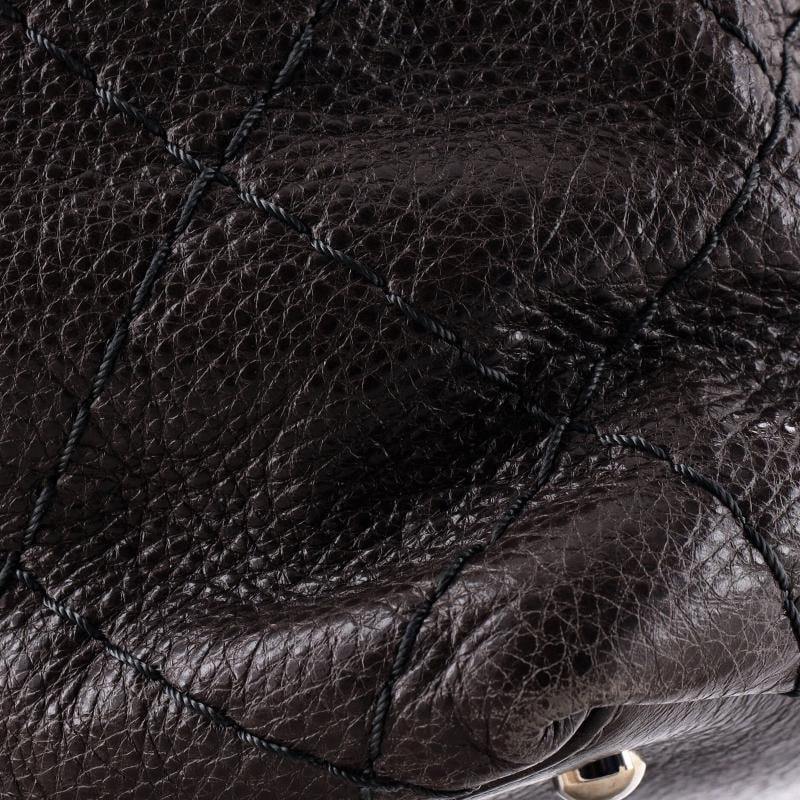 Chanel On The Road Tote Quilted Leather Large - 6