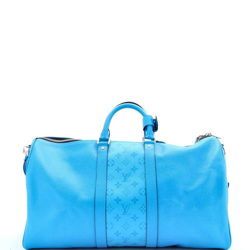 Louis Vuitton Keepall Bandouliere Bag Monogram Taigarama 50 - 3