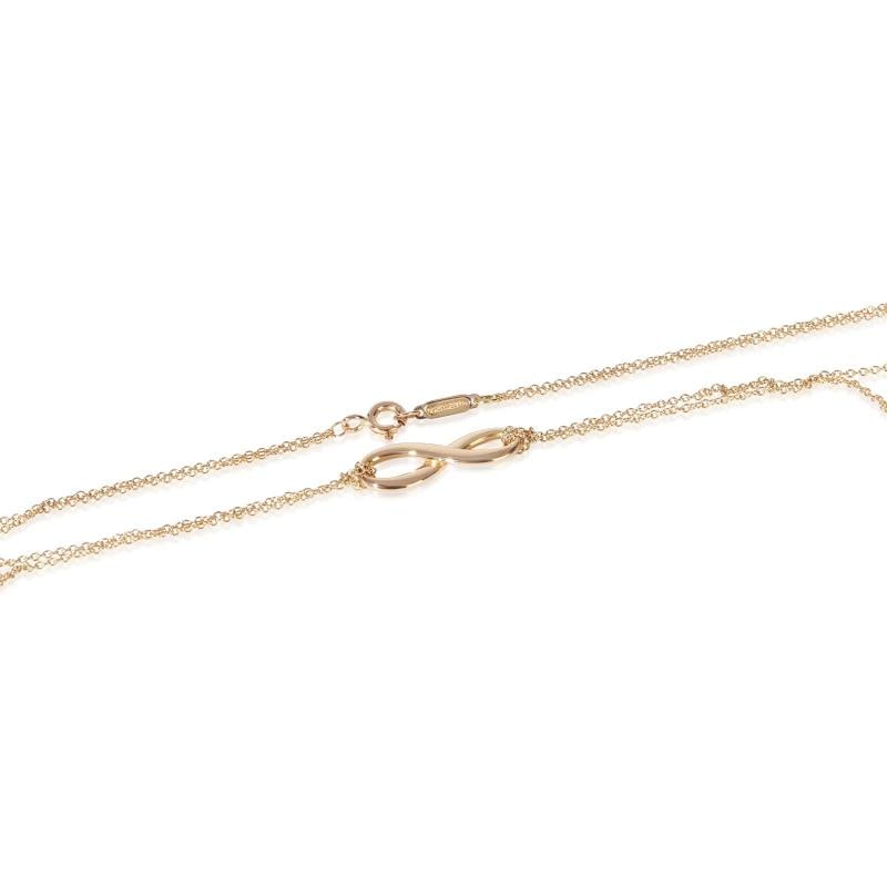 Tiffany & Co. Rose Gold Infinity Necklace - 2