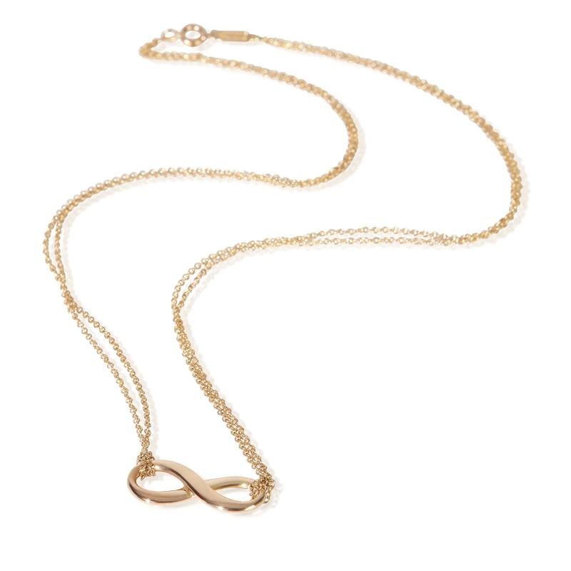 Tiffany & Co. Rose Gold Infinity Necklace - 3