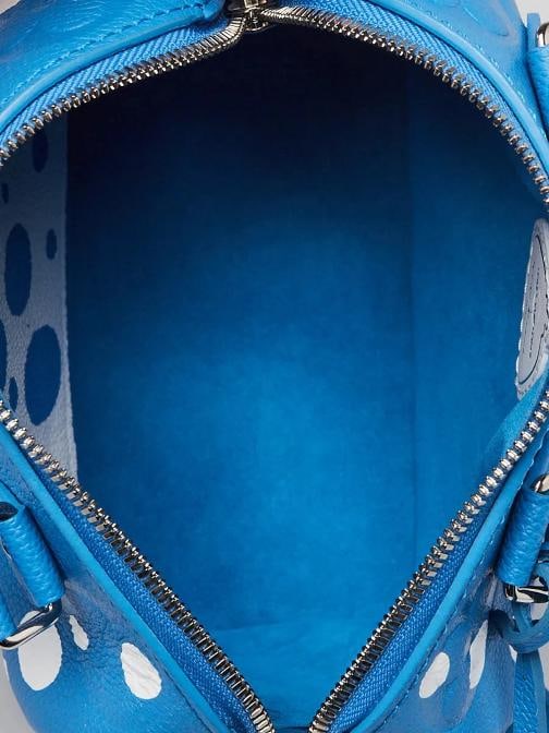 Louis Vuitton x YK Blue Monogram Empreinte Leather Speedy Bandouliere 20 Bag - 11