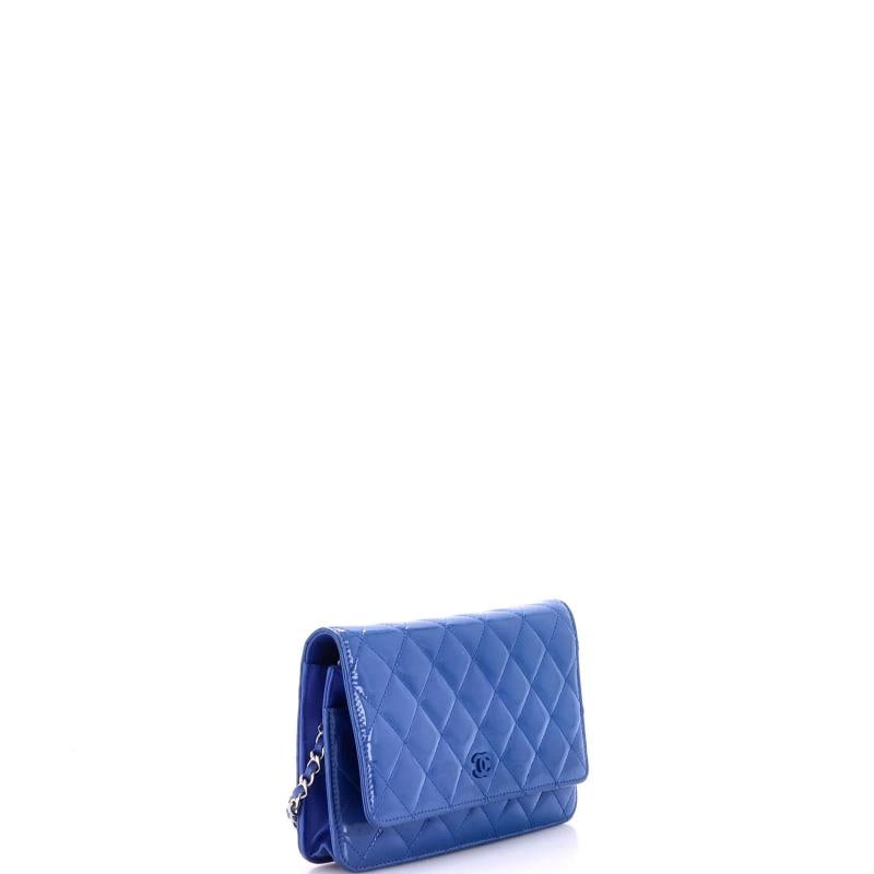 Chanel Wallet on Chain Quilted Patent - 2