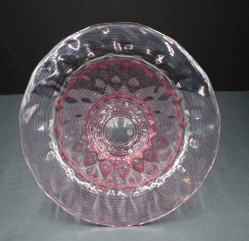 Rare Libbey - Nash Art Glass Bowl - Signed, Circa 1935 - 8