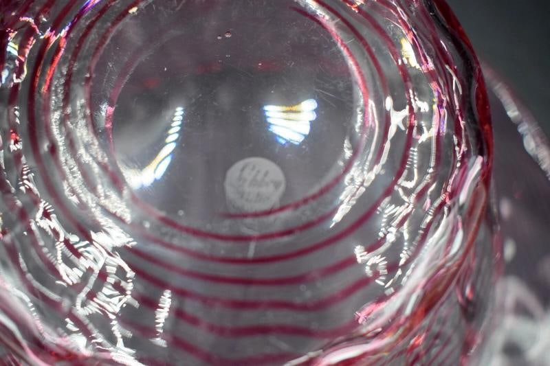 Rare Libbey - Nash Art Glass Bowl - Signed, Circa 1935 - 9