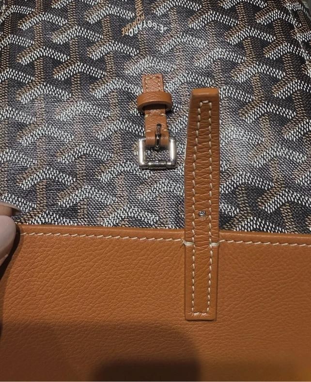 Goyard Mini Alpin Backpack Black & Tan (2025) - 11