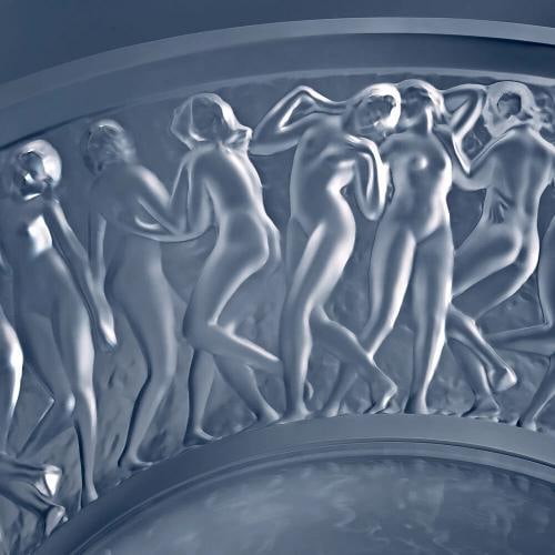 LALIQUE CRYSTAL BACCHANTES BOWL LARGE #10547900 BRAND NIB NUDE LADIES - 2