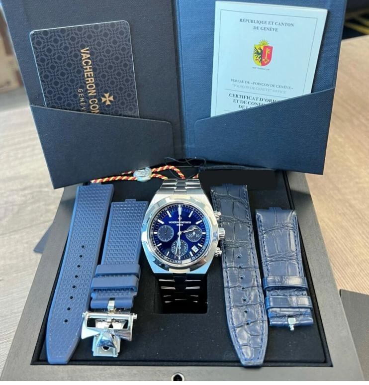 Vacheron Constantin Overseas Blue Men's Watch - 3