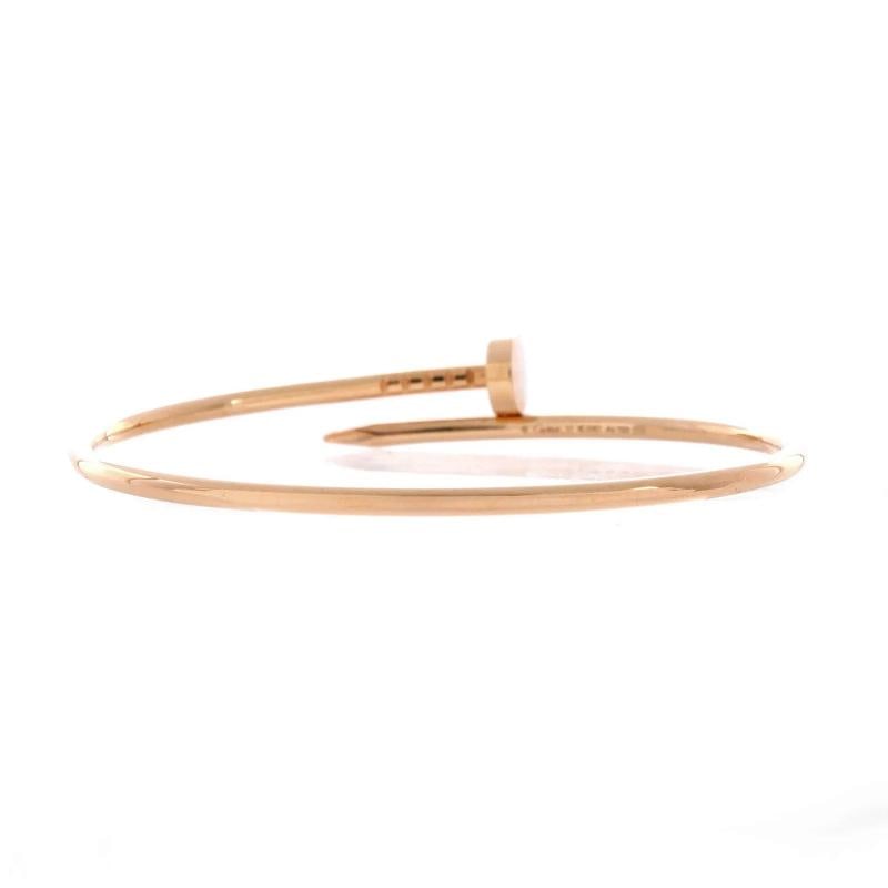 Cartier Juste un Clou Bracelet 18K Rose Gold Small - 2