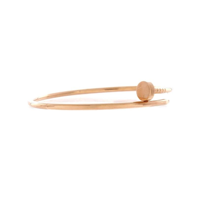 Cartier Juste un Clou Bracelet 18K Rose Gold Small - 3