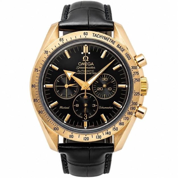 Omega Speedmaster 3159.50.00 18K Rose Gold Black Dial Auto Men's Watch 39mm (1 of 6)