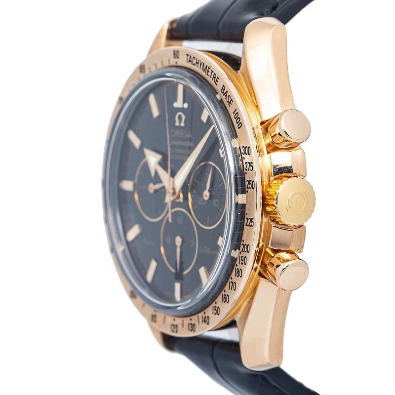 Omega Speedmaster 3159.50.00 18K Rose Gold Black Dial Auto Men's Watch 39mm - 3