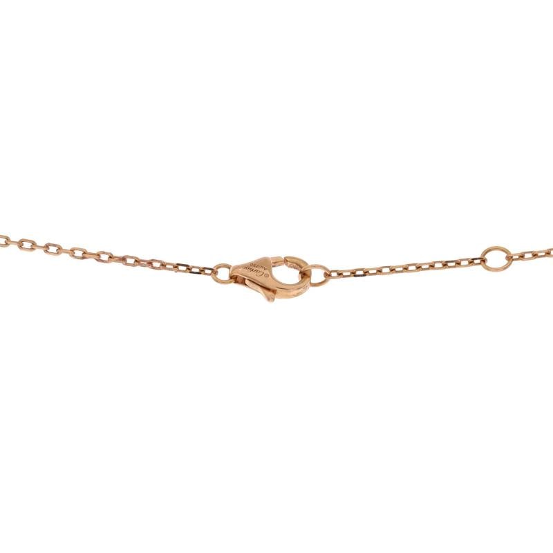 Cartier Juste un Clou Pendant Necklace 18K Rose Gold with Diamonds - 4