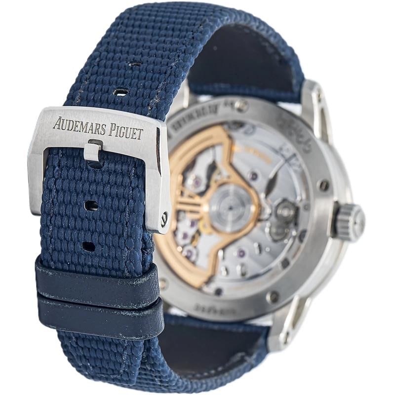 Audemars Piguet Code 11.59 1521OST 2024 Complete SS Blue Dial Men's Watch 41mm - 5